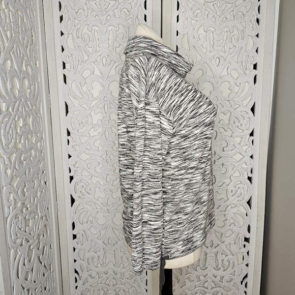 Talbots Petite Side Tie Mock Turtleneck Sweater Top LP - Picture 4 of 12